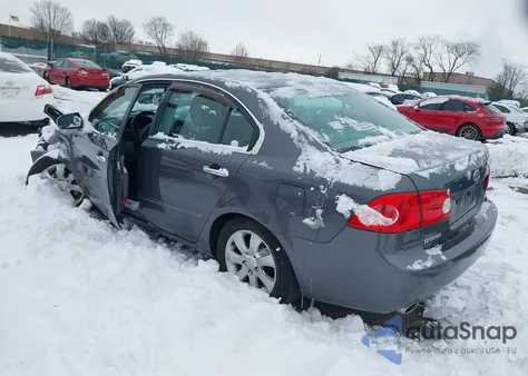2007 Kia Optima Ex V6 from USA, damaged, VIN KNAGE124075157852